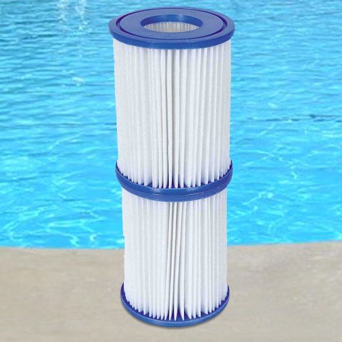 6 Stück Bestway Filter Kartuschen für Pool Swimmingpool Pumpen Intex Bestway / Gr. 2