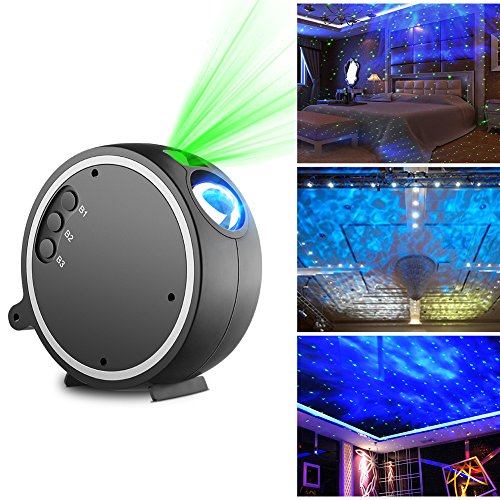 Kingtoys LED Projektionslampe Sternenhimmel Projektor Romantische Nacht Lampe Projektion , Blaues Stern Licht geeignet für Geburtstagsfeiern , Familie Party, KTV, Disco, Tanzhallen , clubs , Bars, Hochzeiten, Rolle Eisbahnen,Karaoke OK, Kinder Party, Tanzfläche und vieles mehr
