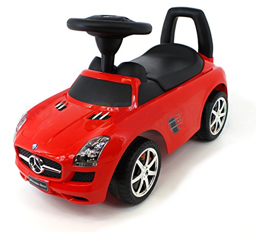 Mercedes-Benz SLS AMG Rutschauto Rutscher Kinderfahrzeug Kinderauto Lizenz NEU&OVP (rot)