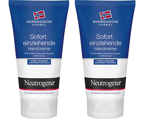 Neutrogena Norwegische Formel Sofort Einziehende Handcreme / 2 x 75ml
