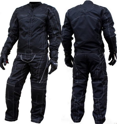 MOTORRADKOMBI JACKE + HOSE - AUS TEXTIL /CORDURA für Motorrad Biker Chopper Cross