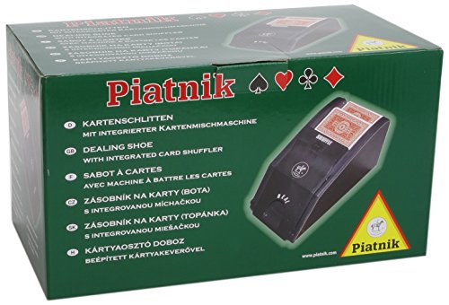 Piatnik  2802 - Kartenmischmaschine mit Schlitten