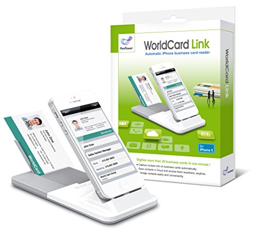 Penpower la-wcard-en Scanner-Visitenkarte weiß