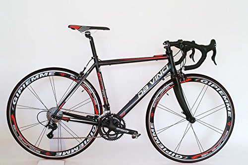Rennrad Da Vinci 20 G Compact mit Gipiemme 716 Equipe Laufräder (59 - für KG 1.83 bis 1.95)