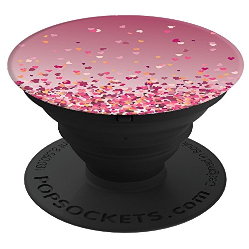 PopSockets: Ausziehbarer Sockel und Griff für Smartphones und Tablets - Heart Confetti