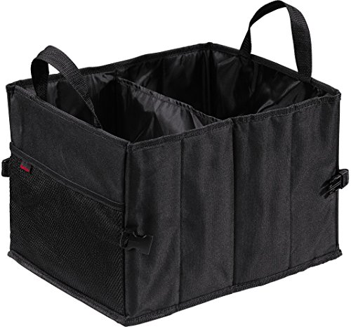 Hama Auto-Kofferraumtasche mit Klettbefestigung (faltbar, klein (37 x 29 x 25 cm)) schwarz