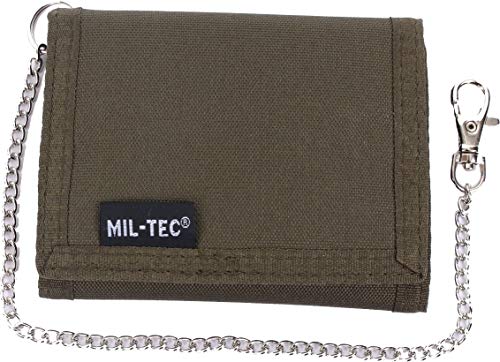 Mil-Tec GELDBÖRSE M.SICHERHEITSKETTE OLIV