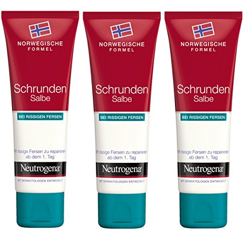Neutrogena Schrunden Salbe mit der Norwegischen Formel - Spendet intensive Pflege - Mit beruhigender Wirkung - 3 x 50ml