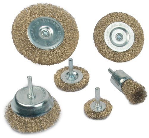 Mannesmann Drahtbürsten-Satz, 6-tlg., M43806