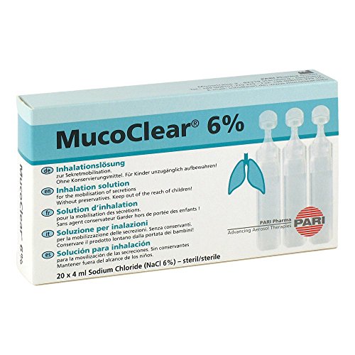 Mucoclear 6 % Inhalationslösung Ampullen, 20 St.