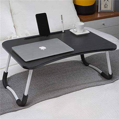 Laptoptisch Laptop Betttisch Faltbar Lapdesk Notebook Lese Tisch Stabiler Tragbarer Laptopständer für Frühstücks, Notebook, Bücher, Minitable, Bett Tablett 60 * 40cm