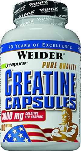 Weider, Pure Creatine, 1er Pack (1x 100 Kapseln)