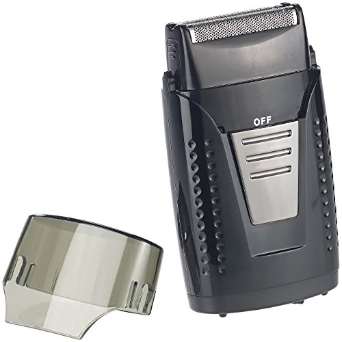 Sichler Men's Care Akkurasierer: Vibrationsfreier Folien-Akku-Reiserasierer, IPX5, USB-Ladebuchse (Trocken-Rasierer)