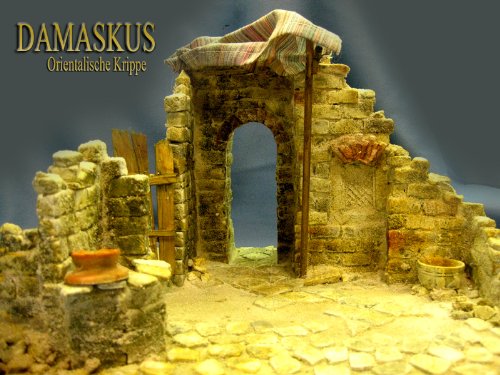 Orientalische Krippe Damaskus (1), Bausatz