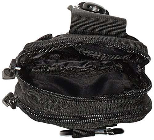 Aodoor Outdoor Reisen Sport Taktische Tasche Bauchtasche, Gürteltasche Handytasche Tasche Waist Bag-Multifunktional für Camping Reise Wandern（Schwarz）