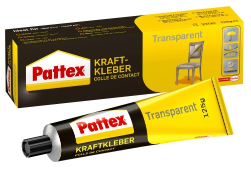 Pattex PXT2C Kraftkleber 125 g, transparent