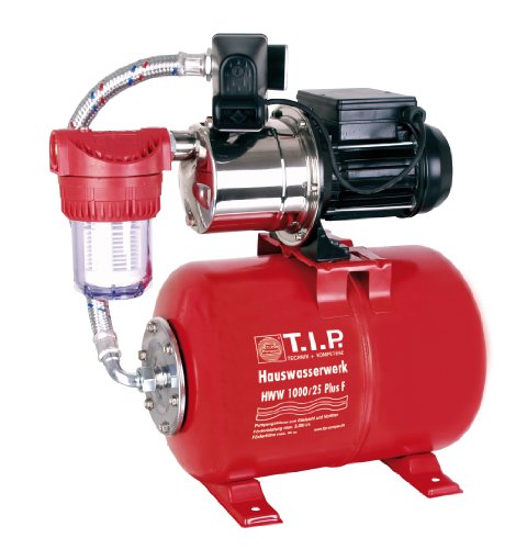 T.I.P. 31144  Hauswasserwerk HWW 1000/25 Plus F mit Vorfilter