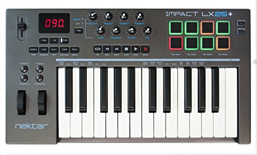 Nektar Impact LX 25+ | USB-MIDI-Studio-Controller | LX-25 Plus | NEU