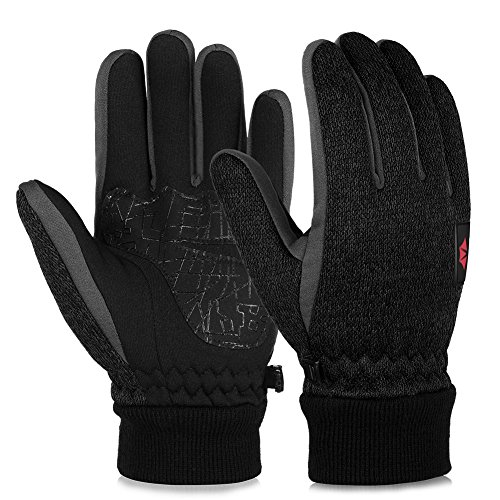 Vbiger Touchscreen Handschuhe Warme Handschuhe Winterhandschuhe Winter Handschuhe Uniesex Outdoor Handschuhe Sporthandschuhe mit Fleecefutter