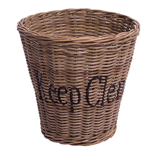 Papierkorb Keep Clean Natur Rattankorb Rattan Flechtkorb