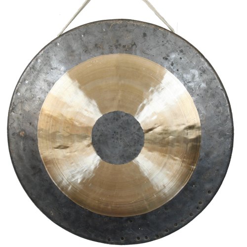 Original Tam Tam Gong / Whood Chau Gong 50 cm, toller Klang, inklusiv Holz-/Baumwollklöppel -7021-