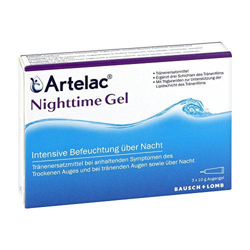 Artelac Nighttime Augengel, 3x10 g