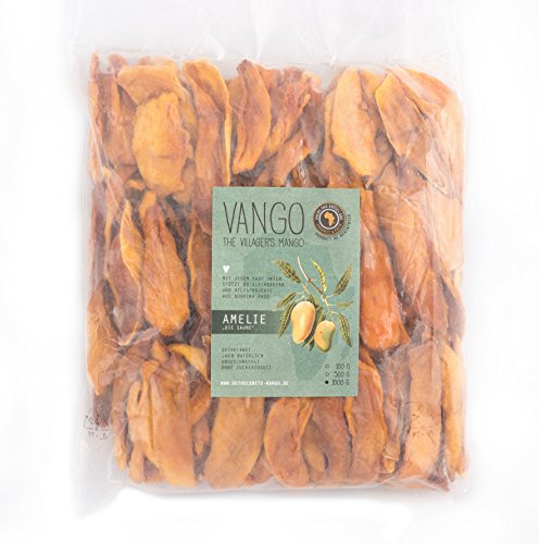 100%Mango getrocknet, Amelie *sauer*, 1kg: OHNE Zucker**OHNE Schwefel FAIR TRADE 100%Natur & unbehandelt *bissfest*fruchtig*lecker* v. Kleinbauern aus Afrika, Burkina Faso