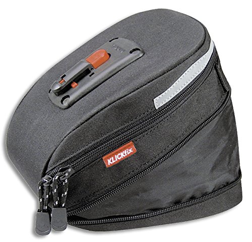 KLICKfix Farradtasche Micro 200 Expandable Schwarz, 0295S