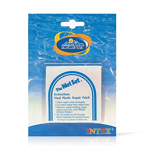 Intex Reparaturset Reparatur-Flicken (selbstklebend), transparent, 7 x 7 cm/6-teilig