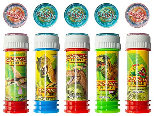 diverse 36 x Seifenblasen mit Geduldspiel 60 ml Bursting Bubbles Dino Party Tombola