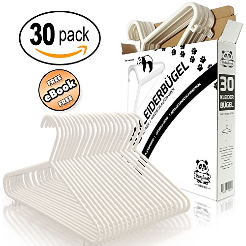 BABYLOVIT 30 STÜCK BABYKLEIDERBÜGEL UND KINDERKLEIDERBÜGEL