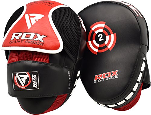 RDX Boxen Pads Handpratzen Boxpads Schlagpolster Kickboxen Kampfsport Schlagkissen