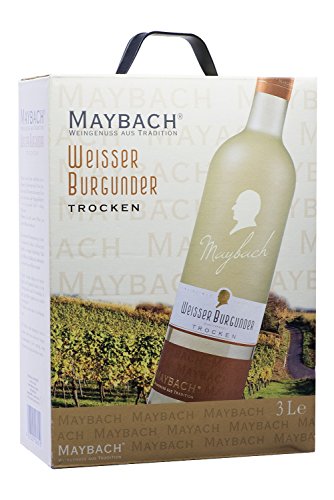 Maybach Weißer Burgunder Weißwein trocken Bag-in-Box (1 x 3 l)