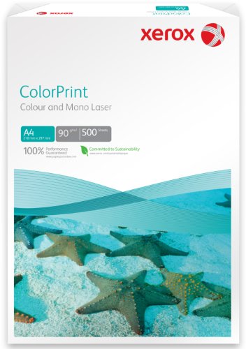 Xerox 003R95254 Premium Farblaser-/Druckerpapier Color print, DIN A4, 90 g/m², 500 Blatt, weiß