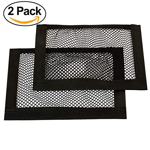 Ferocity Universale Netztasche Beutel mit Klett 2er Pack (haftet an Kofferraum) Organizer 50 x 25 cm 2 Stück [031/1]