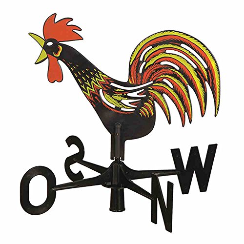 Siena Garden 561088 Wetterhahn aus Kunststoff bunt bedruckt