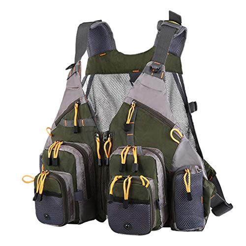 Backbayia Anglerjacke für Herren, zum Angeln