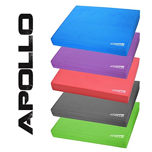 Apollo Balance Pad Koordinationsmatte 24x38x6cm, für Fitness, Yoga und Pilates, Blau