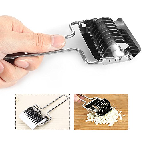 Vvciic Edelstahl-Walkenschneider Hersteller Kräuterschneider Cebolla Rollenschneider aus der Cebolla Chopper Folie