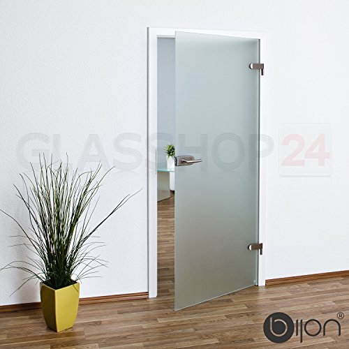 Glastür Ganzglastür T3 | 709x1972mm | DIN Links // kostenloser Versand