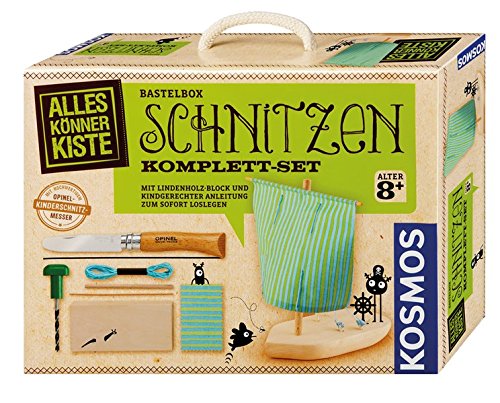 Kosmos AllesKönnerKiste 604257 - Schnitzen Komplett-Set