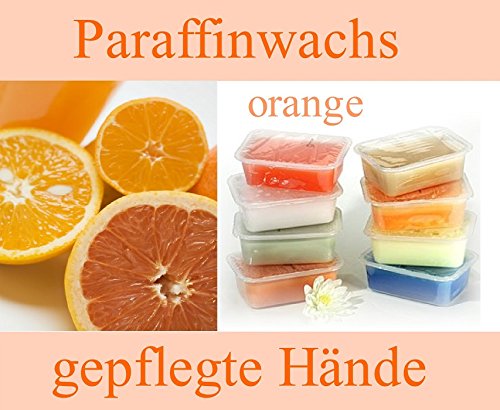 Paraffinwachs 5 x 400gr. Block Orange