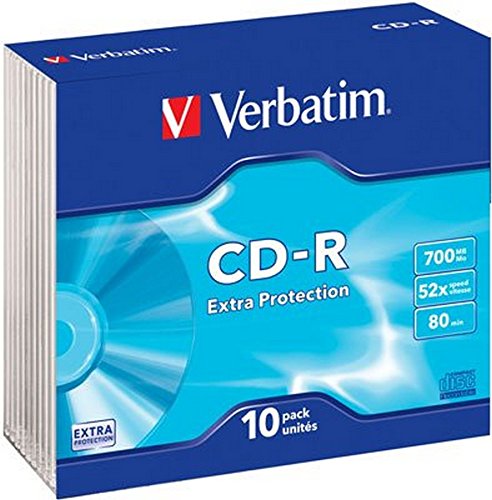 CD-R 80 / 700MB Verbatim Slim-Case