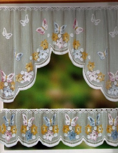 Gardinenbox Scheibengardinen Set, 2 Teilig, 30/75x150, 33911, 33900