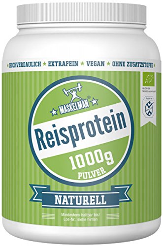 Maskelmän Reisprotein - 80% Protein - Bio - 1000g