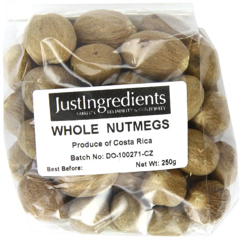 JustIngredients Essential Muskatnuss, Nutmeg, 1er Pack (1 x 250 g)