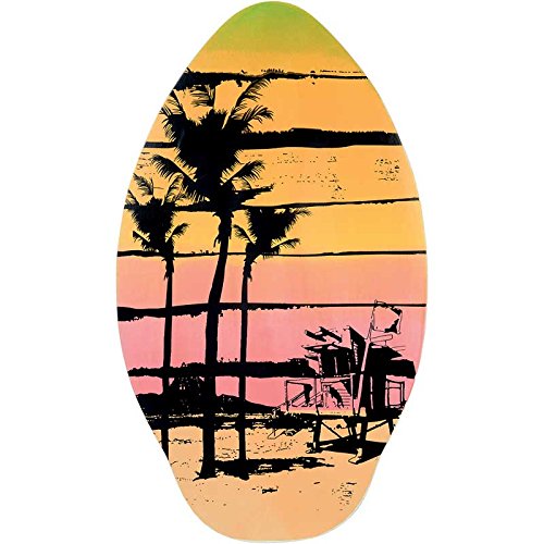 WDK Partner - Skimboard Holz 76 cm Miami, wskim-30 C-126 - 76