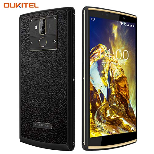 [10000 mAh Akku] OUKITEL K7 Power Pro Handy,4G LTE Smartphone ohne Vertrag, Octa-core 4GB RAM+64GB ROM,Android 9.0,6.0' HD+ Display, 13MP+2MP+5MP Kameras,9V / 2A Schnellladung,GPS,OTG