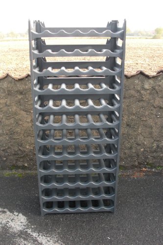 Alpfa Flaschenregal anthrazit für 72 Flaschen