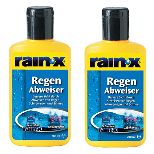2x Rain-X Regenabweiser 200 ml Scheibenwischer Auto Scheibenreiniger